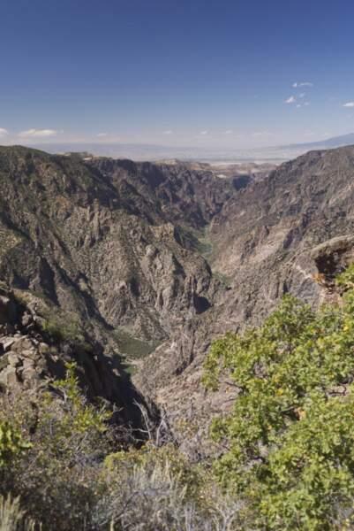 Le canyon noir de Gunnison 