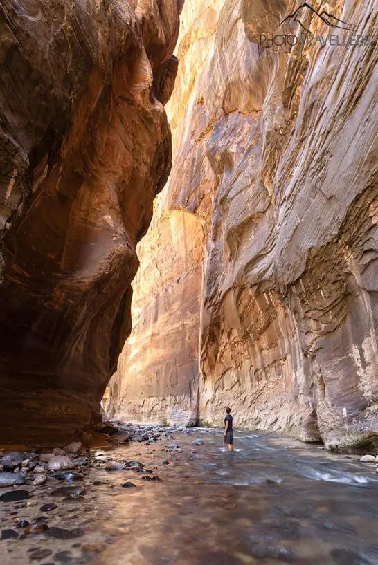 Die Narrows im Zion Nationalpark