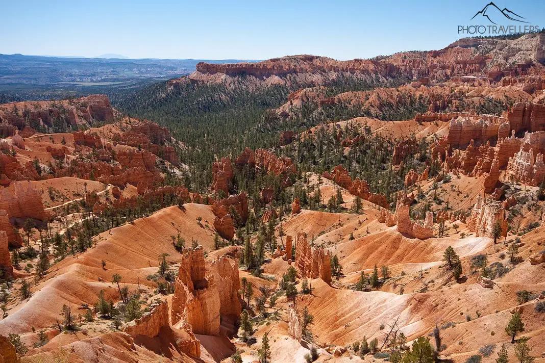 Blick auf den Bryce Canyon