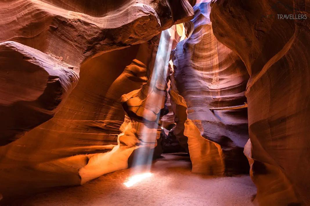 Lichtstrahl im Upper Antelope Canyon