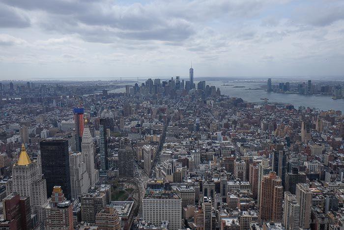 Vistas de Nueva York desde el Empire State